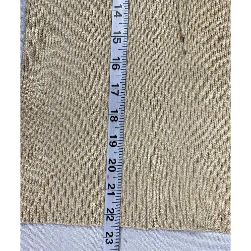 Liz Claiborne Women's Tan Sweater Top - Picture 4 of 4